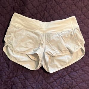 Gently worn Lululemon Speed Shorts